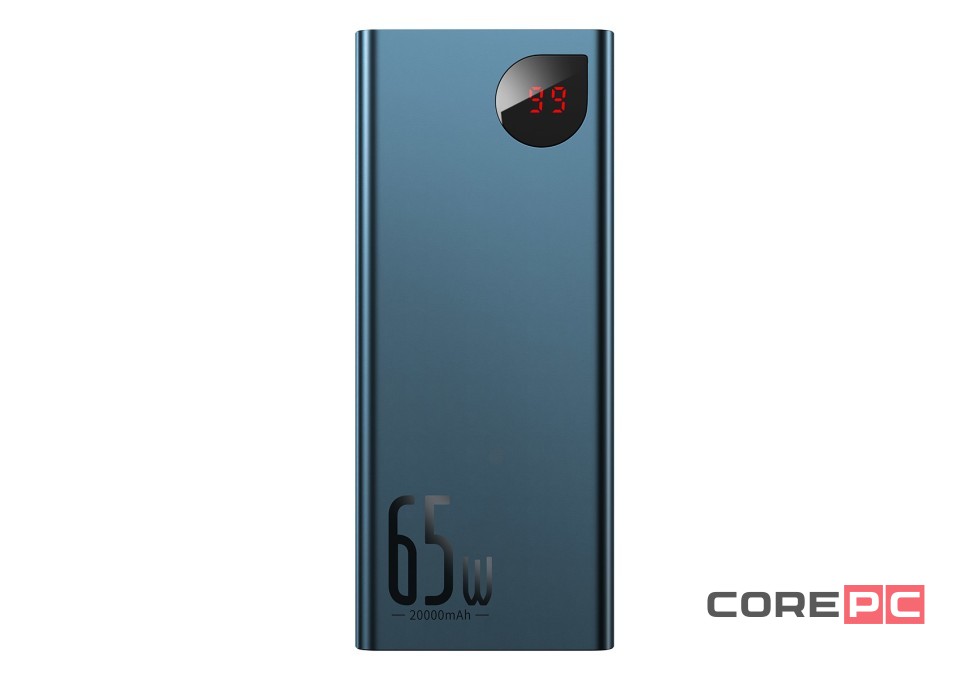 Powerbank Baseus Adaman 20000mAh 2USB/USB-C 65W (P10021506U02-00) синий