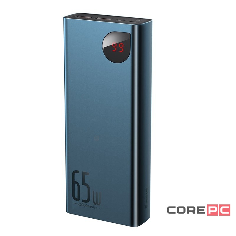 Powerbank Baseus Adaman 20000mAh 2USB/USB-C 65W (P10021506U02-00) синий