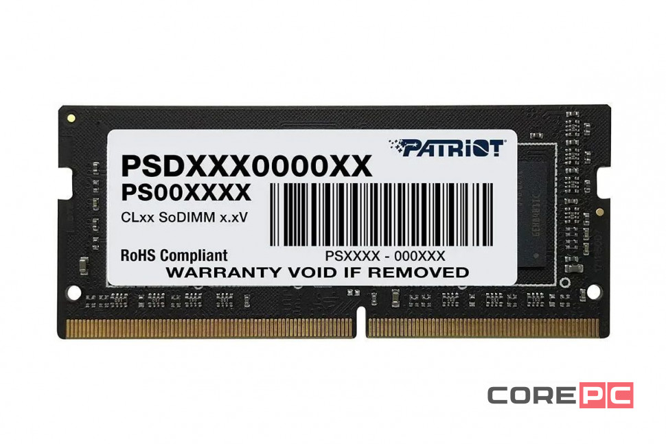 Оперативная память 32 Gb 3200 MHz PATRIOT SL (PSD432G32002S)