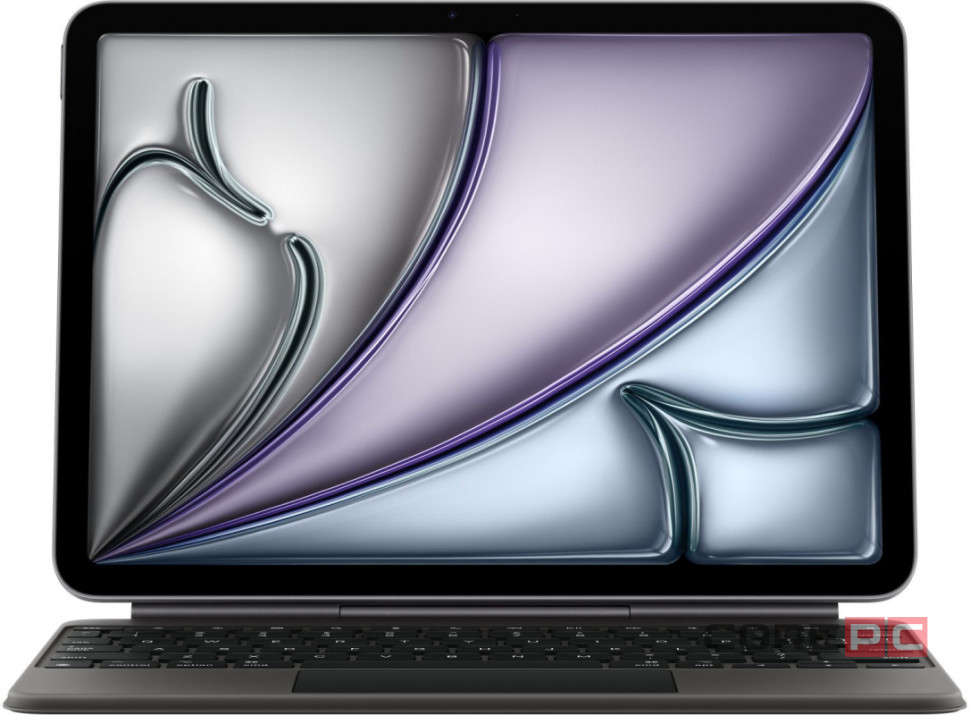 Клавиатура Apple Magic Keyboard with Trackpad для iPad Air 11 (2024/2025) русская раскладка (черный) (MGYX4)