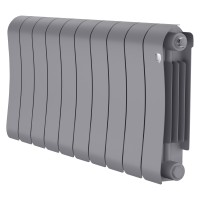 Радиатор биметаллический Royal Thermo Infinity 300 Silver Satin - 10 секц.