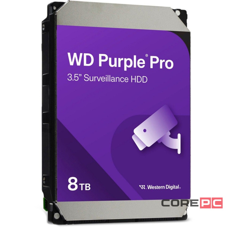 Жесткий диск Western Digital 8000 Gb Pro Purple (WD8002PURP)