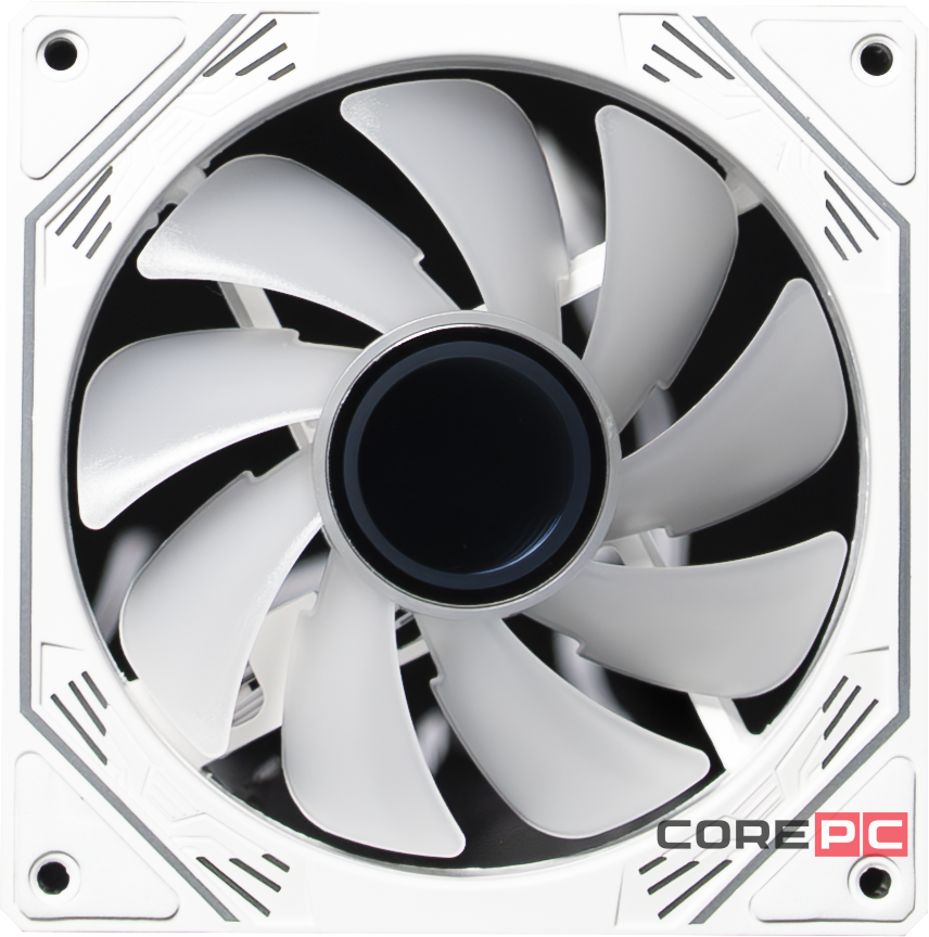Вентилятор для корпуса Helly 4-PRO 120 мм Mirror ARGB White