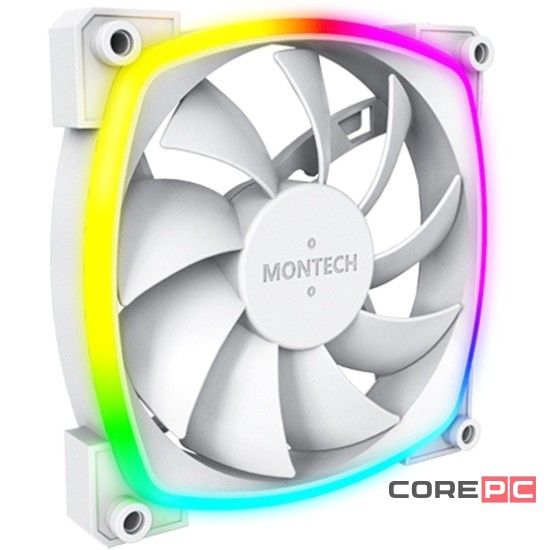 Комплект вентиляторов для корпуса Montech AX120 ARGB White (AX120W3P)