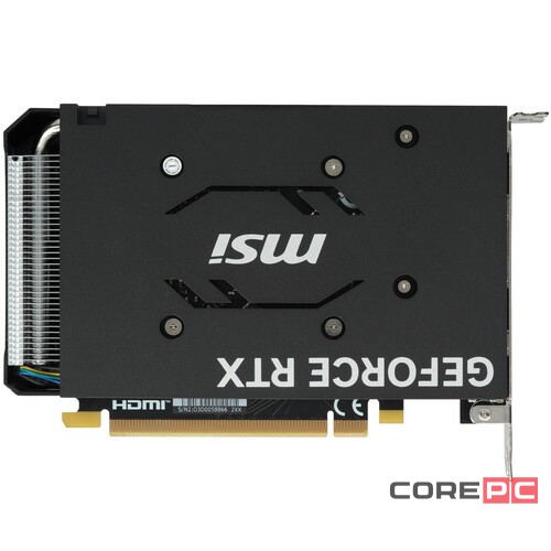 Видеокарта MSI (RTX 4060 AERO ITX 8G OC) GeForce RTX 4060 8GB AERO ITX 8G OC