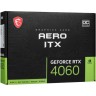 Видеокарта MSI (RTX 4060 AERO ITX 8G OC) GeForce RTX 4060 8GB AERO ITX 8G OC