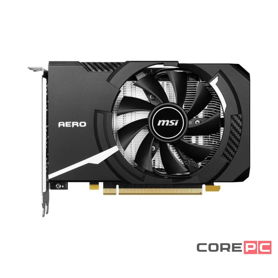 Видеокарта MSI (RTX 4060 AERO ITX 8G OC) GeForce RTX 4060 8GB AERO ITX 8G OC