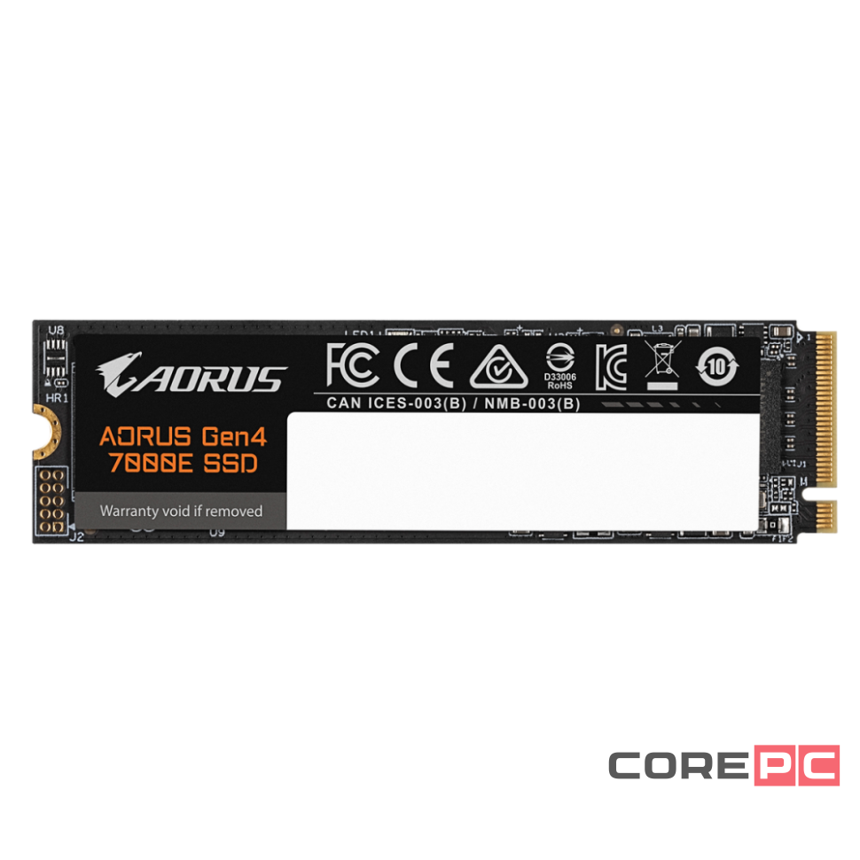 Твердотельный накопитель Gigabyte 1000 Gb AORUS Gen4 7000E (AG470E1TB)
