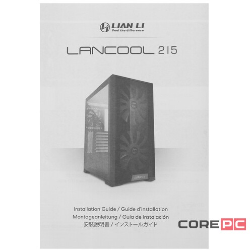 Компьютерный корпус Lian Li LANCOOL 215 TG White (G99.LAN215W.R0)