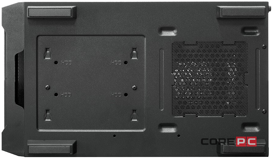 Компьютерный корпус XASTRA A400M 3ARGB-C6 TG Black (A400M-2FC14A-1FC12A-C6)