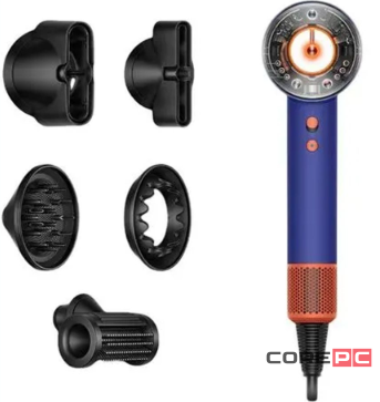 Фен Dyson Supersonic Nural HD16 (Vinca Blue/Topaz) with Case (515092-01)
