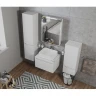 Зеркальный шкаф MIXLINE ВИКТОРИЯ 600х800 (ШВ) ЛЕВЫЙ, сенсорный выкл, светодиодная подсветка