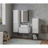 Зеркальный шкаф MIXLINE ВИКТОРИЯ 600х800 (ШВ) ЛЕВЫЙ, сенсорный выкл, светодиодная подсветка