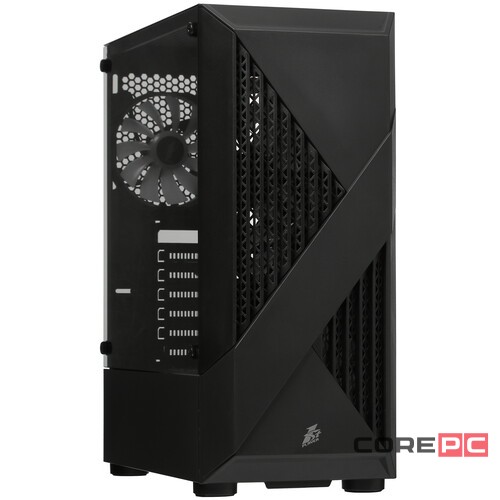 Компьютерный корпус 1STPLAYER FIREROSE F3-A Black (F3-A-BK-4F1)