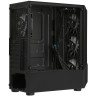 Компьютерный корпус 1STPLAYER FIREROSE F3-A Black (F3-A-BK-4F1)