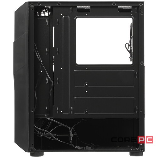 Компьютерный корпус 1STPLAYER FIREROSE F3-A Black (F3-A-BK-4F1)