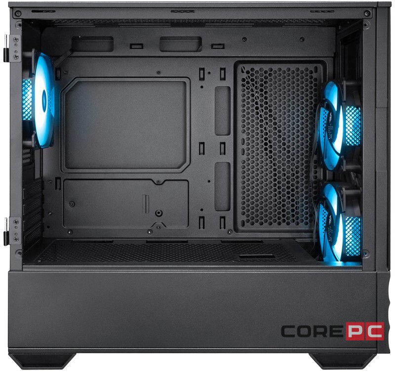 Компьютерный корпус 1STPLAYER DK D7 ARGB Black (D7-BK-3F7)