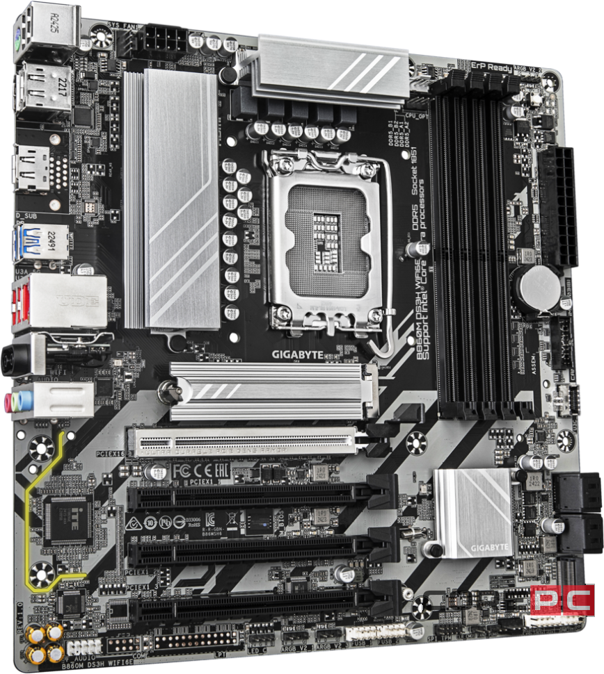 Материнская плата Gigabyte B860M DS3H WIFI6E