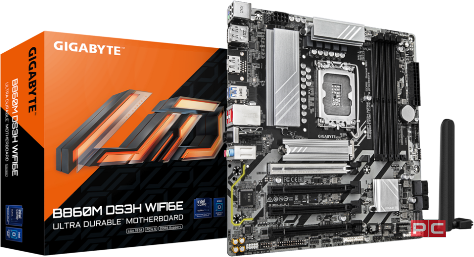Материнская плата Gigabyte B860M DS3H WIFI6E