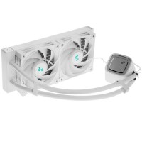 Система жидкостного охлаждения для процессора Deepcool LS520 WH ARGB R-LS520-WHAMNT-G-1 PWM