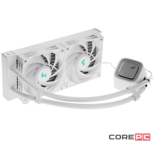 Система жидкостного охлаждения для процессора Deepcool LS520 WH ARGB R-LS520-WHAMNT-G-1 PWM