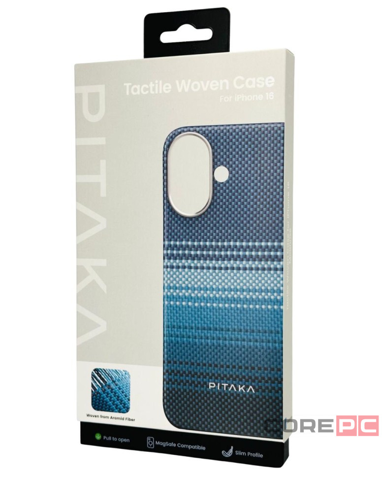 Накладка для i-Phone 16 6.1" Pitaka Tactile Woven case (Moonrise)