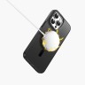 Накладка для i-Phone 15 Pro Max Keephone Magviar Magsafe черная