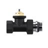 Набор термостатический прямой Royal Thermo Design 1/2quot;М30х1,5 (Черный)