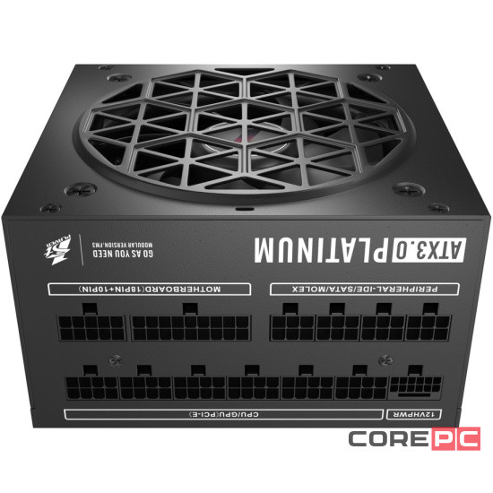 Блок питания 1STPLAYER 1000W NGDP Platinum Black (HA-1000BA3-BK) 16 Pin (PCIe 5.0 Connector Cable Details)