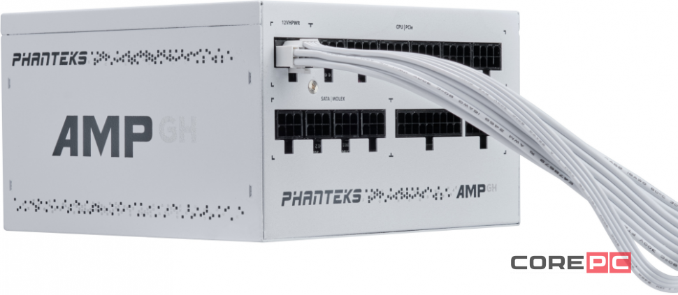 Блок питания PHANTEKS 750W AMP GH White (PH-P750GH_WT01) 16 Pin (PCIe 5.0 Connector Cable Details)