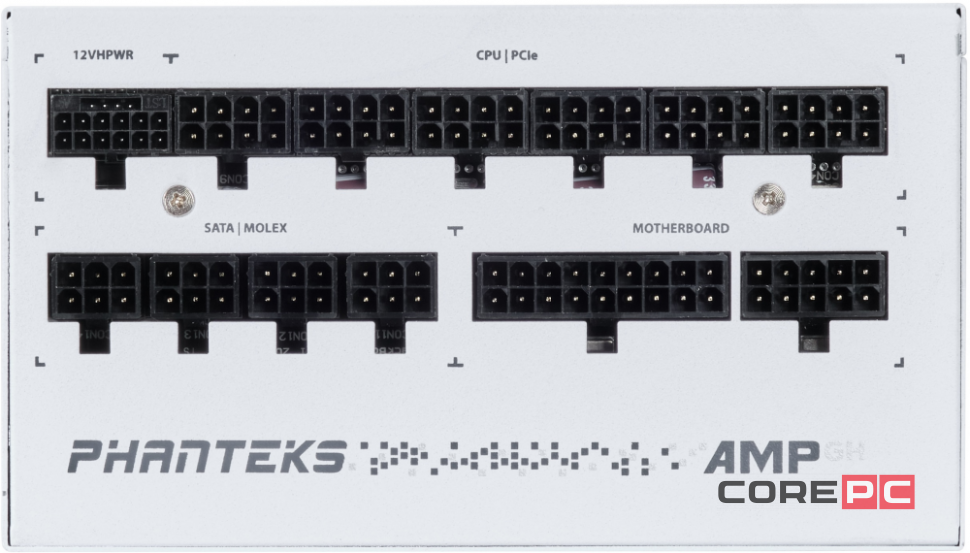 Блок питания PHANTEKS 750W AMP GH White (PH-P750GH_WT01) 16 Pin (PCIe 5.0 Connector Cable Details)