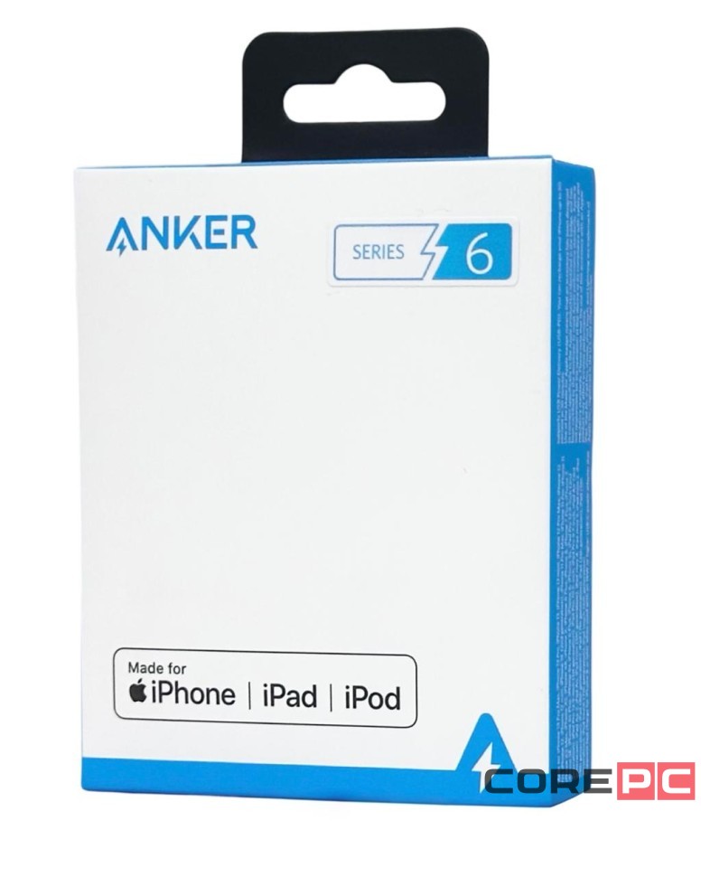 Usb Кабель-зарядка Type-C на Lightning Anker 641 PowerLine III (A8662621) 20W 0,9м белый