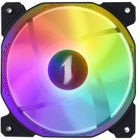 Вентилятор для корпуса 1STPLAYER F1R Reverse FRGB Black (F1R-BK-3P)