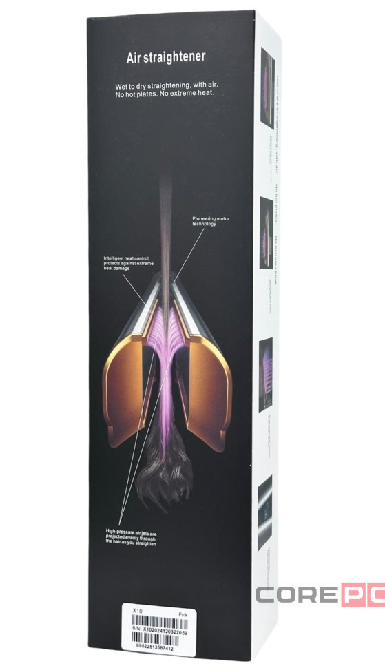 Выпрямитель для волос SenCiciMen X10 EU розовый