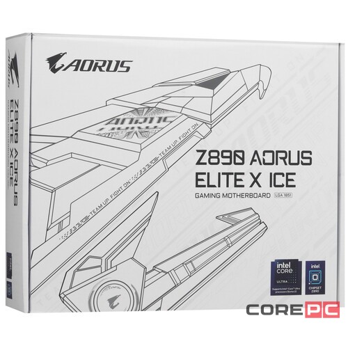 Материнская плата Gigabyte Z890 AORUS ELITE X ICE