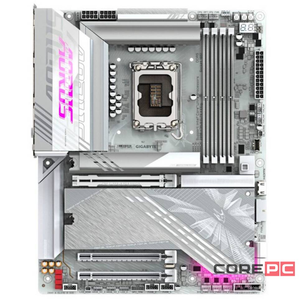Материнская плата Gigabyte Z890 AORUS ELITE X ICE