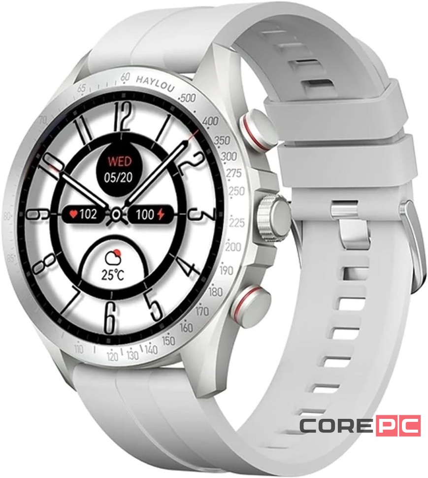 Умные часы Haylou Solar Pro LS18 серебристые