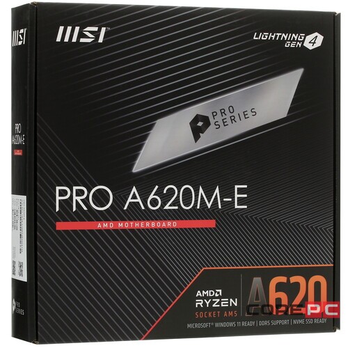 Материнская плата MSI PRO A620M-E