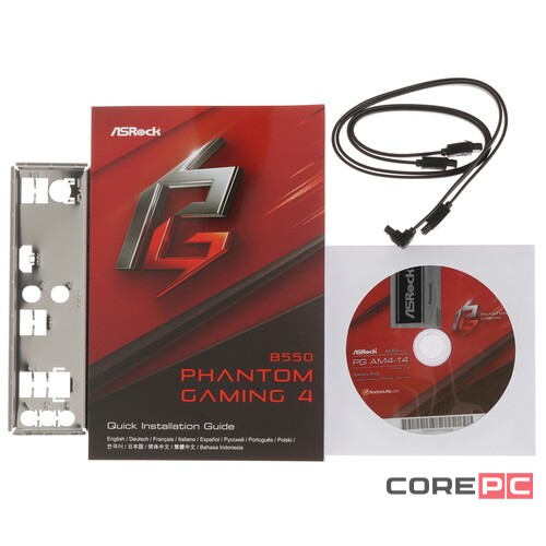 Материнская плата ASRock B550 PHANTOM GAMING 4