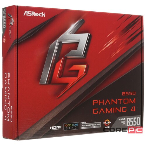 Материнская плата ASRock B550 PHANTOM GAMING 4