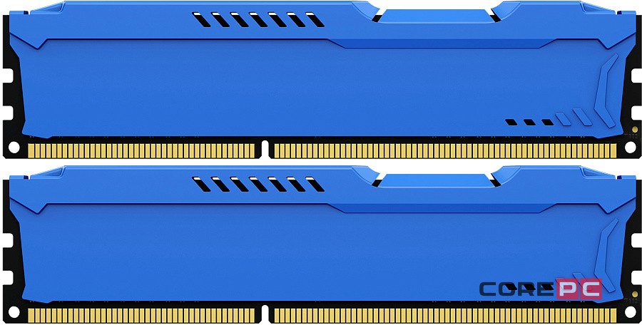 Оперативная память 16 Gb 1600 MHz Kingston FURY Beast PnP Blue (KF316C10BK2/16)