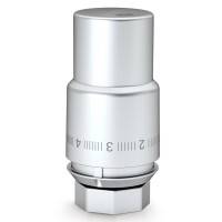 Термоголовка жидкостная Royal Thermo Design PRO М30х1,5 (матовый хром)