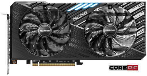 Видеокарта ASRock (RX6750GRE CL 10GO) Radeon RX 6750 GRE 10GB CHALLENGER OC