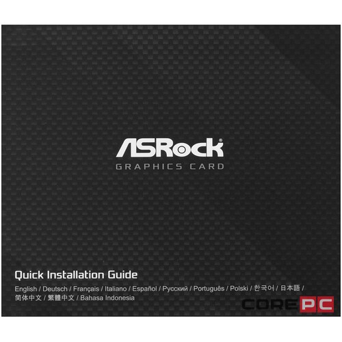 Видеокарта ASRock (RX6750GRE CL 10GO) Radeon RX 6750 GRE 10GB CHALLENGER OC