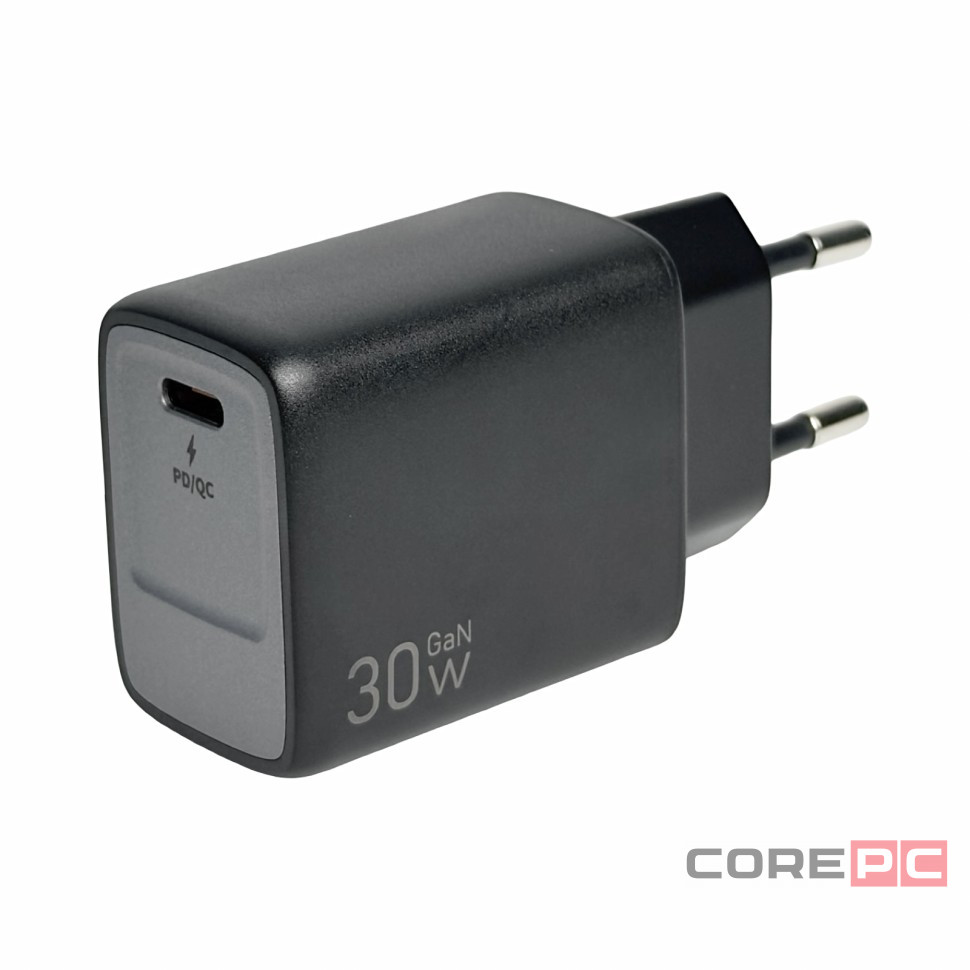 Сетевое зар. устр. Keephone Mixeed KP-EB007 1C 30W Gan с кабелем Type-C на Type-C черное