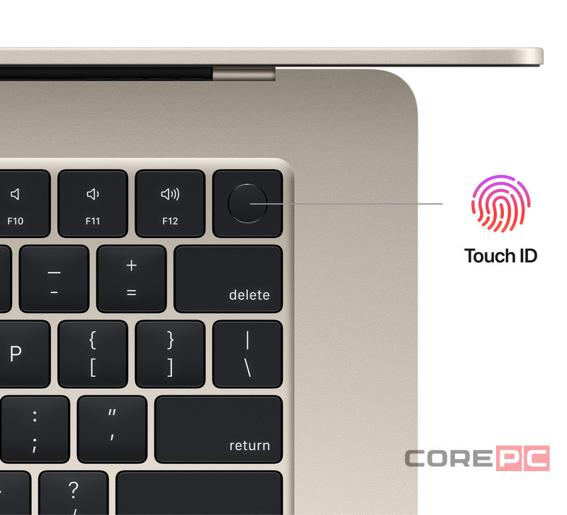 Apple MacBook Air 13 2024 M3 8/256Gb (Starlight) (MRXT3)