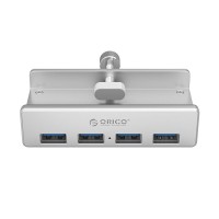 USB-хаб Orico MH4PU 4xUSB3.0 серебристый