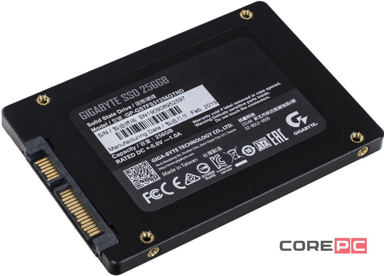 Твердотельный накопитель Gigabyte 256 Gb (GP-GSTFS31256GTND)