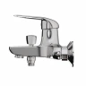 Смеситель для ванны MIXLINE МЛ05-01/ML05-01, рычажное управление, цвет хром