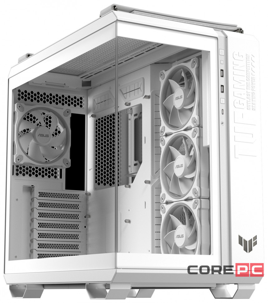 Компьютерный корпус ASUS TUF GAMING GT502 HORIZON TG ARGB White (90DC0093-B19010)